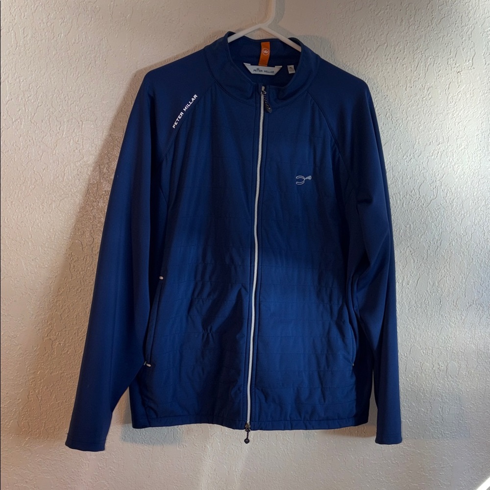 Peter Millar Navy Performance Jacket - image 1